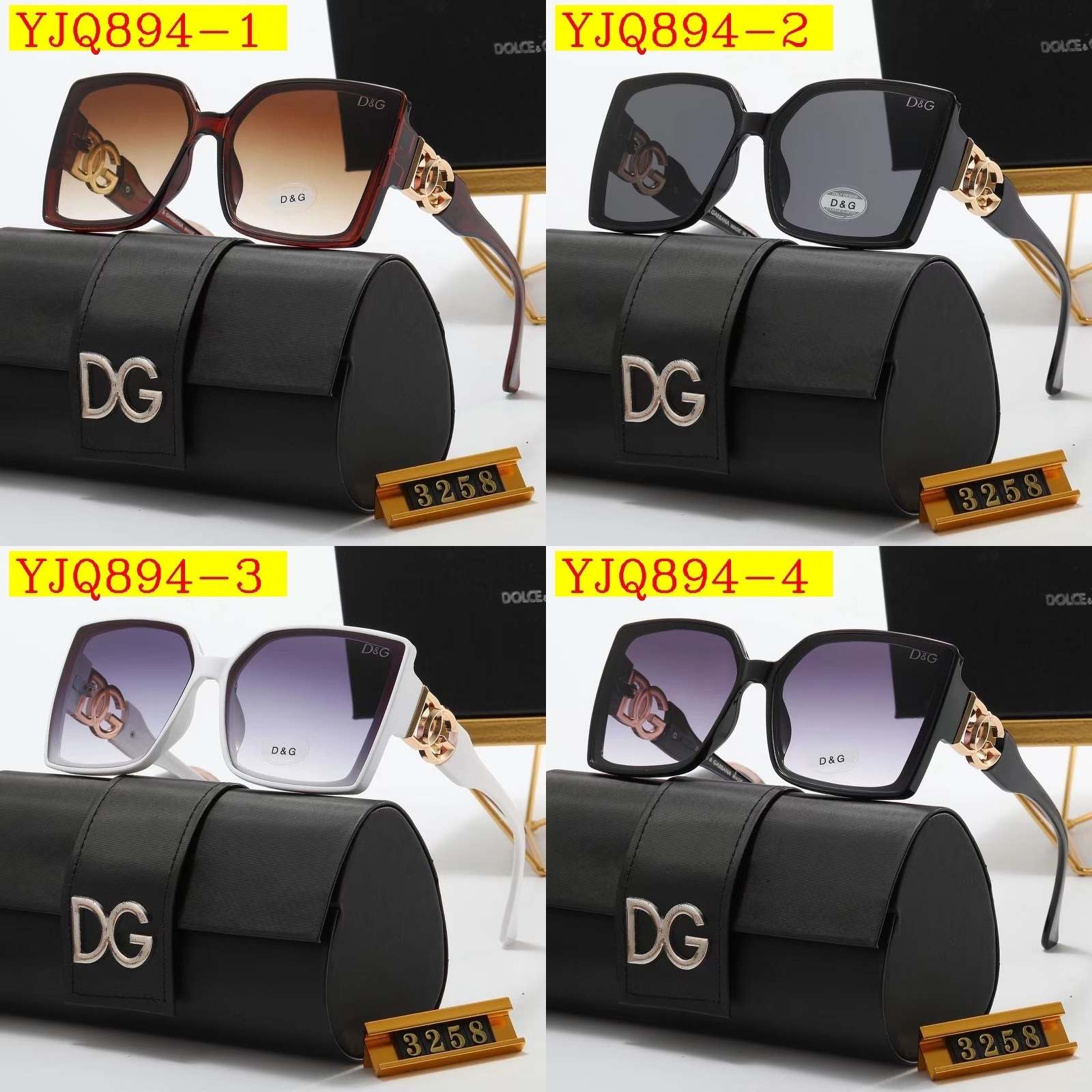 25$ Dolceamp Gabbana Sunglasses with box 9900 YJQ894 gallery