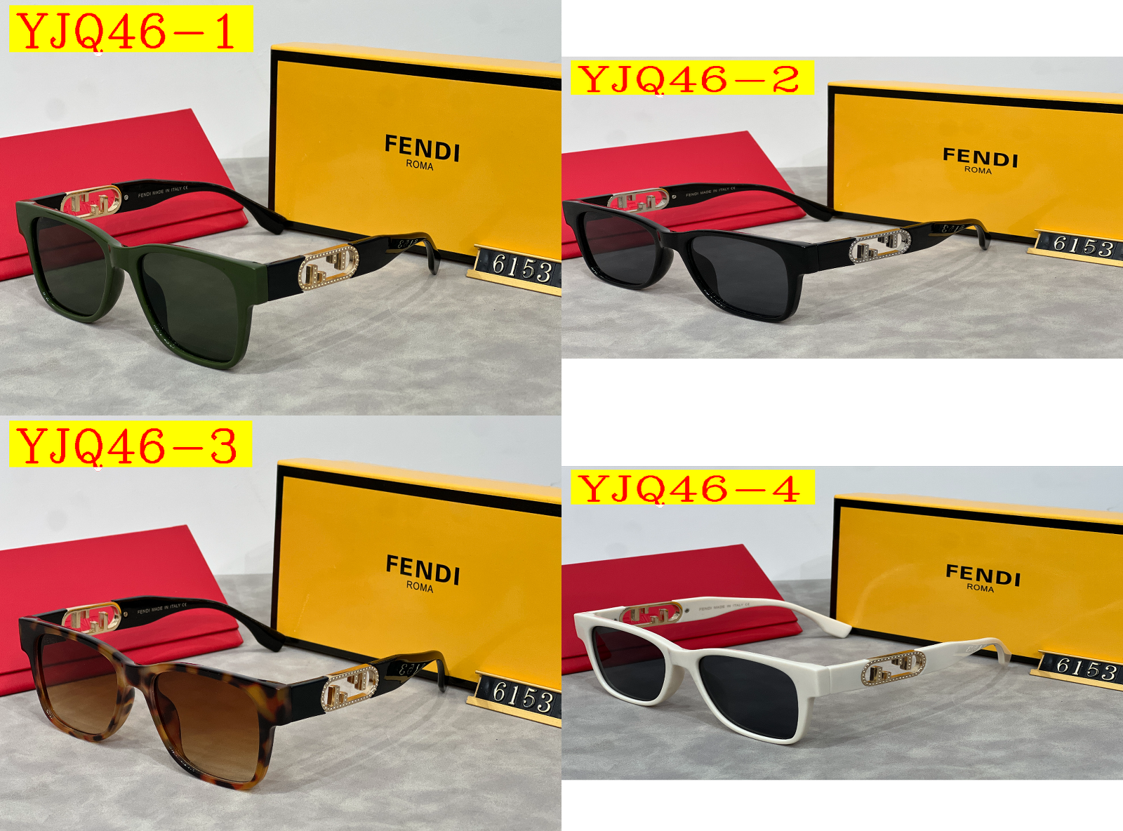 25$ Fendi Sunglasses with box 2970 YJQ46 gallery