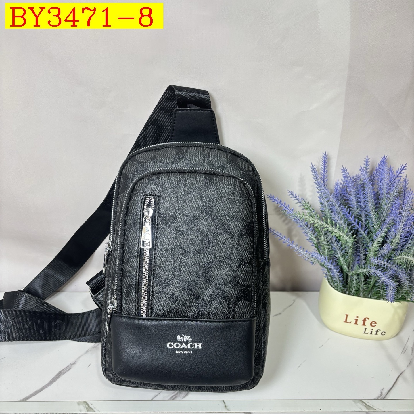 25$ LV 3958 Shoulder bag size 18x29x10 cm 9738 BY3471 gallery