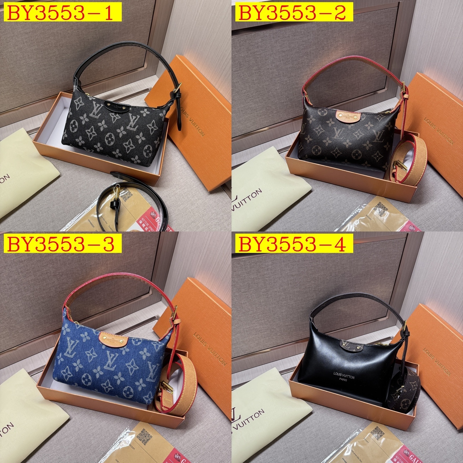 25$ LV Shoulder bag size 19x12x6 cm 8716 BY3553 gallery