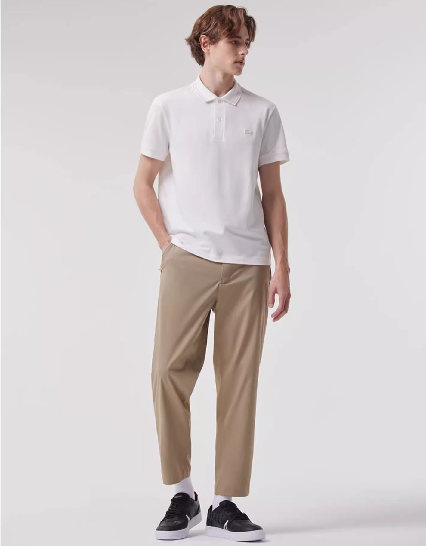 25$ Lacoste Polo Cotton Size M-2XL 1890 YJNZ12 gallery