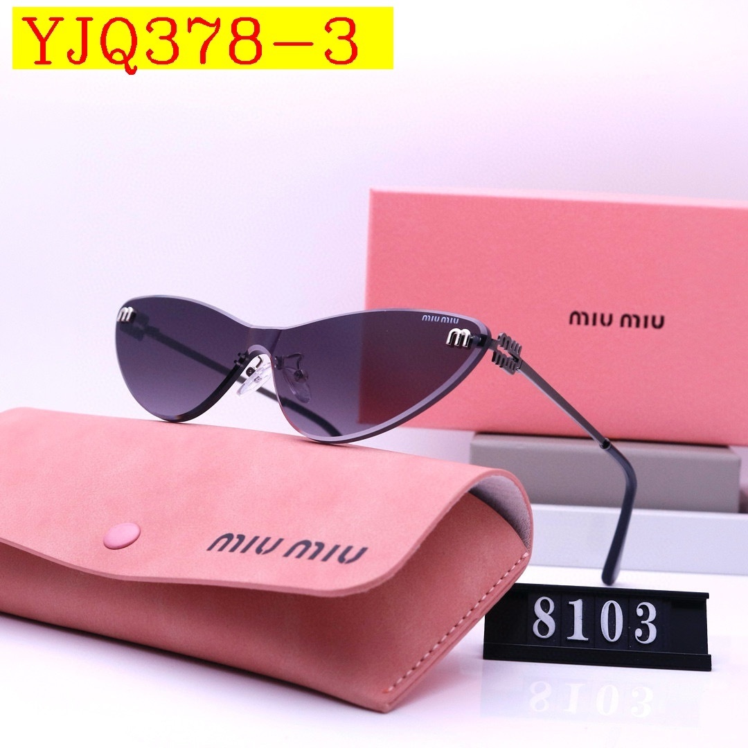 25$ Miu Miu Sunglasses with box 0950 20251225221103 YJQ378 gallery