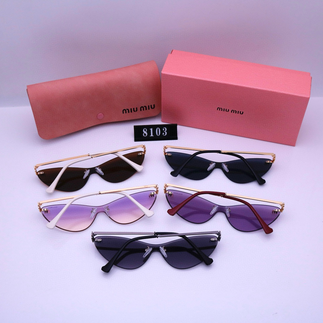 25$ Miu Miu Sunglasses with box 0950 20251225221103 YJQ378 gallery
