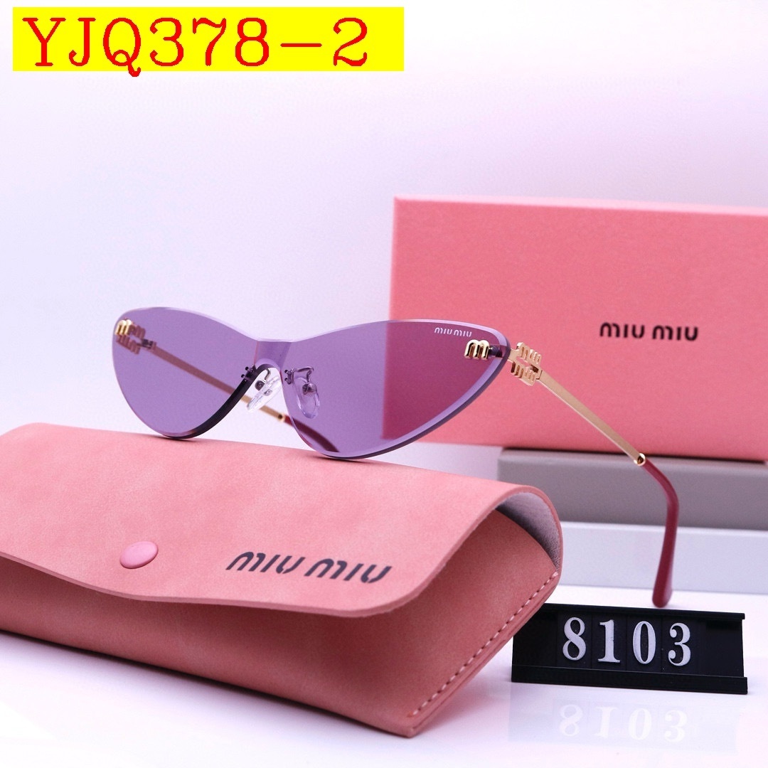 25$ Miu Miu Sunglasses with box 0950 20251225221103 YJQ378 gallery