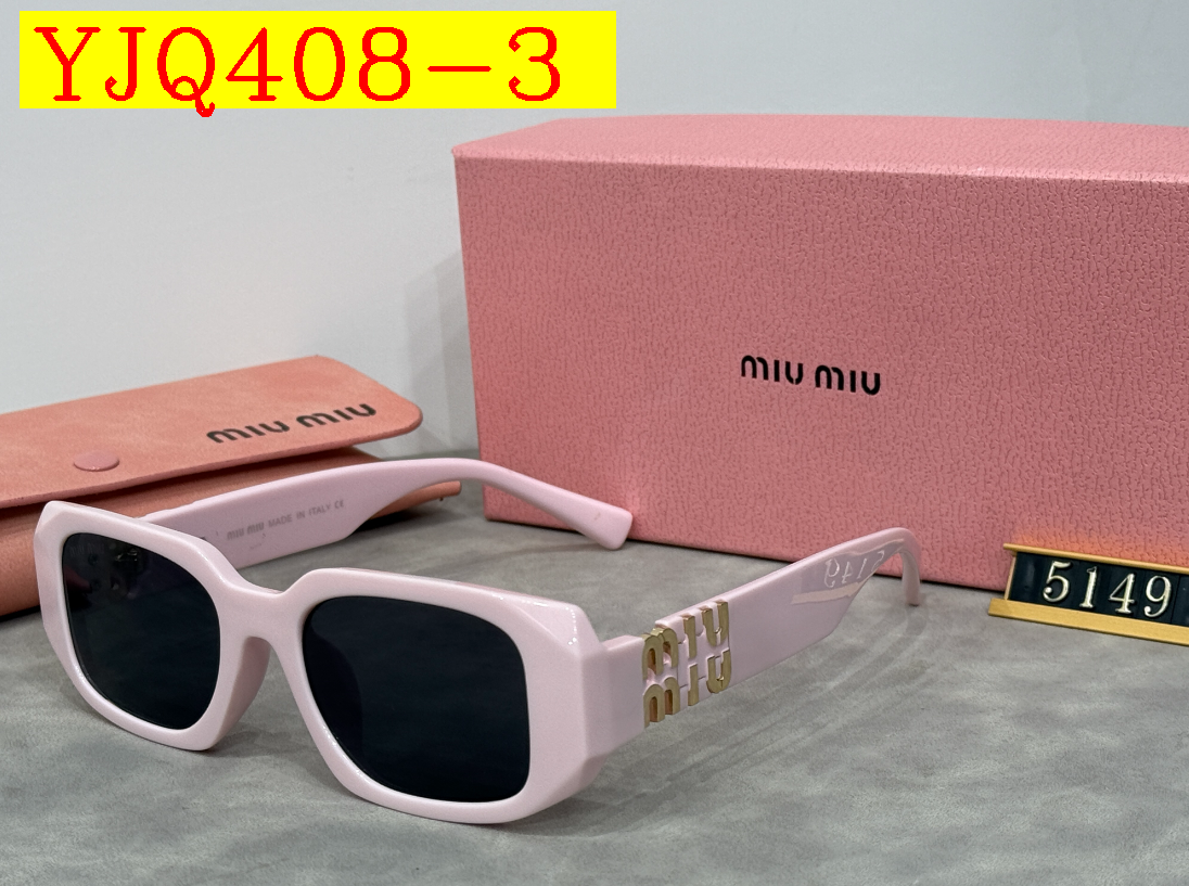 25$ Miu Miu Sunglasses with box 2970 YJQ408 gallery