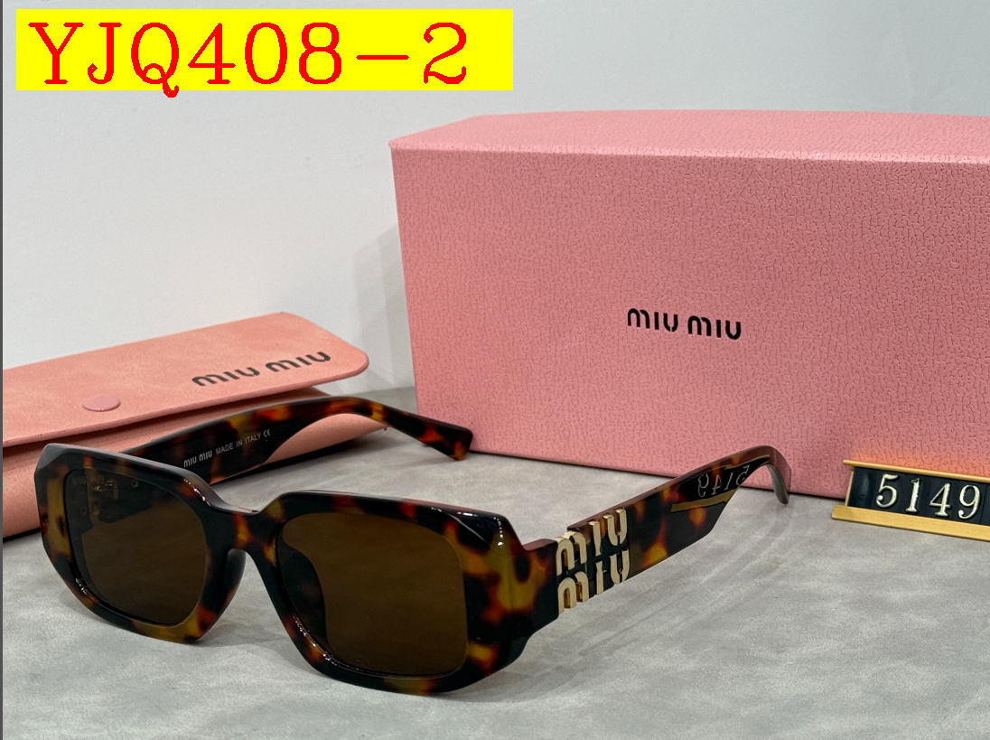 25$ Miu Miu Sunglasses with box 2970 YJQ408 gallery