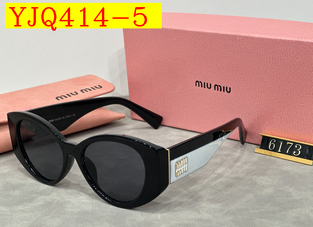 25$ Miu Miu Sunglasses with box 3920 YJQ414 gallery
