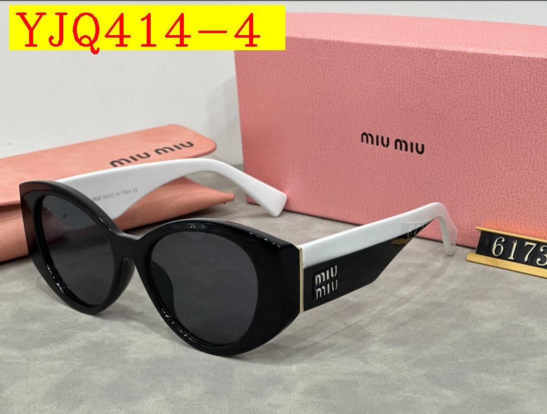 25$ Miu Miu Sunglasses with box 3920 YJQ414 gallery