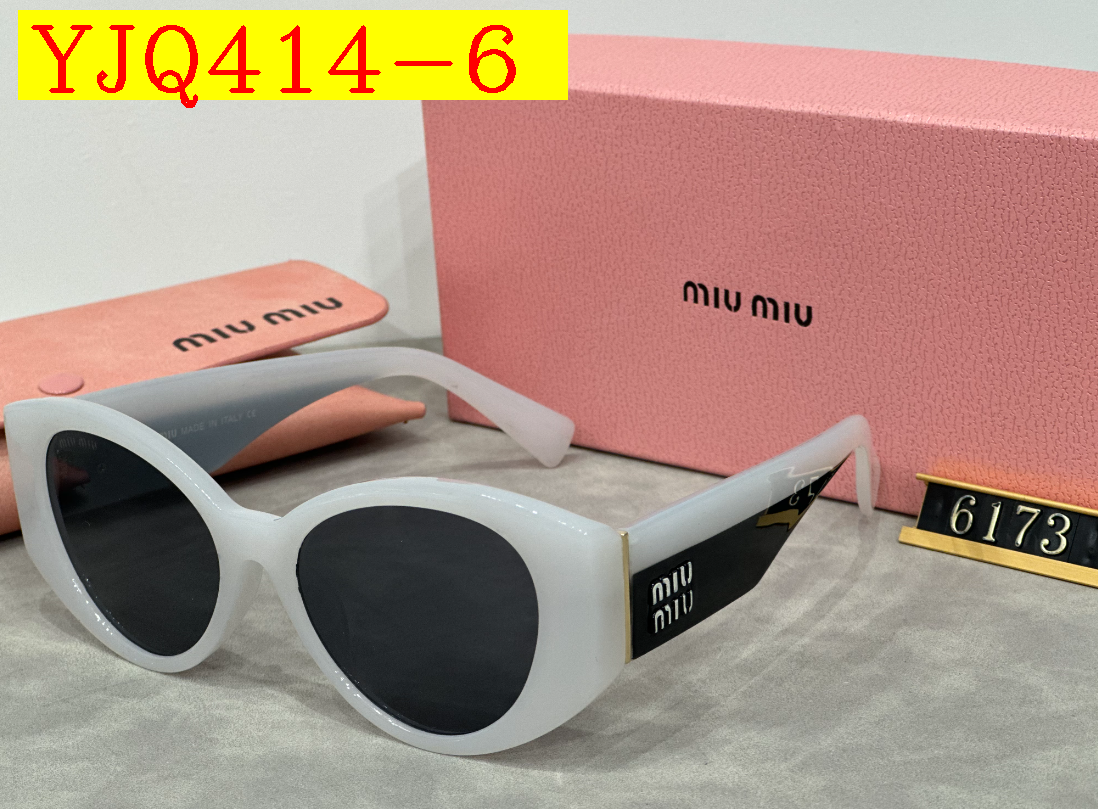 25$ Miu Miu Sunglasses with box 3920 YJQ414 gallery