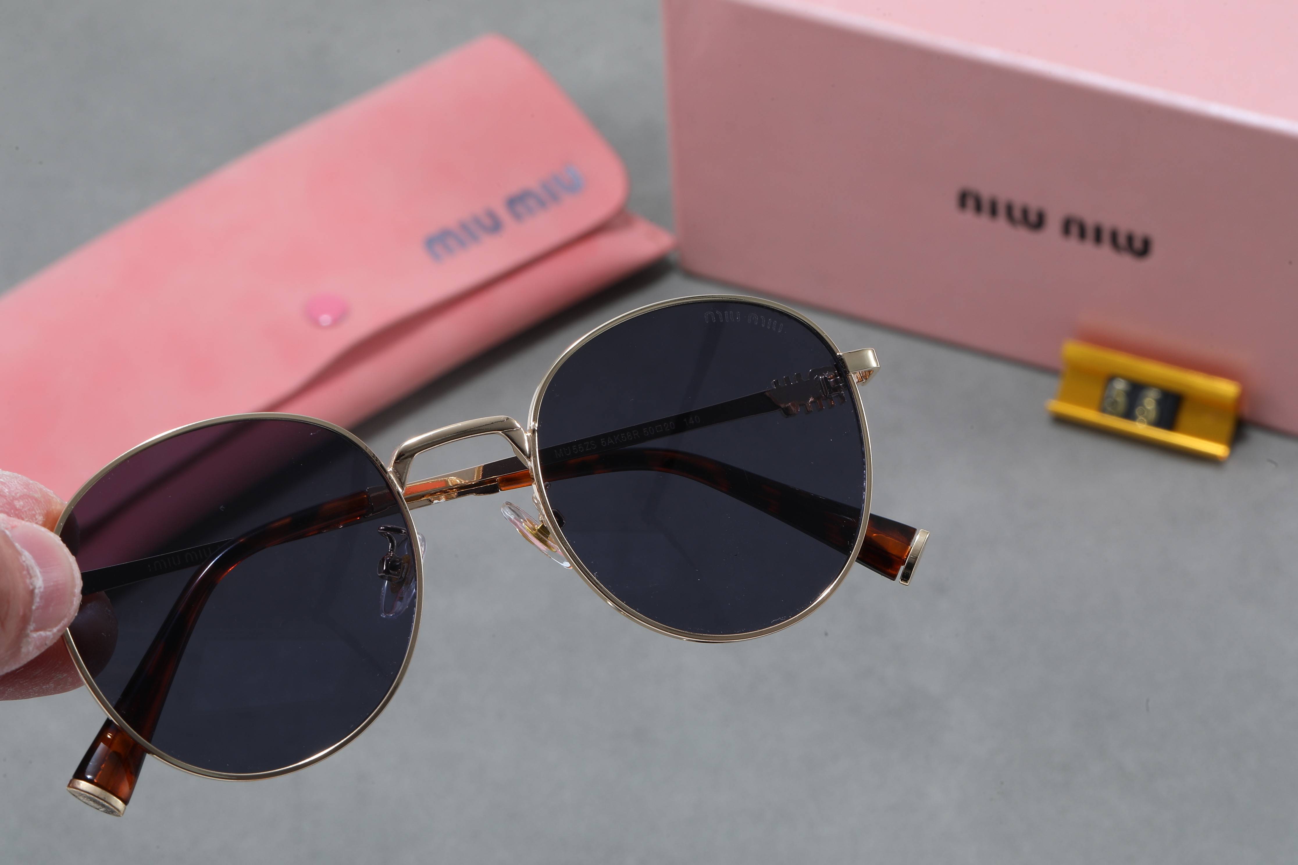 25$ Miu Miu Sunglasses with box 3960 YJQ416 gallery