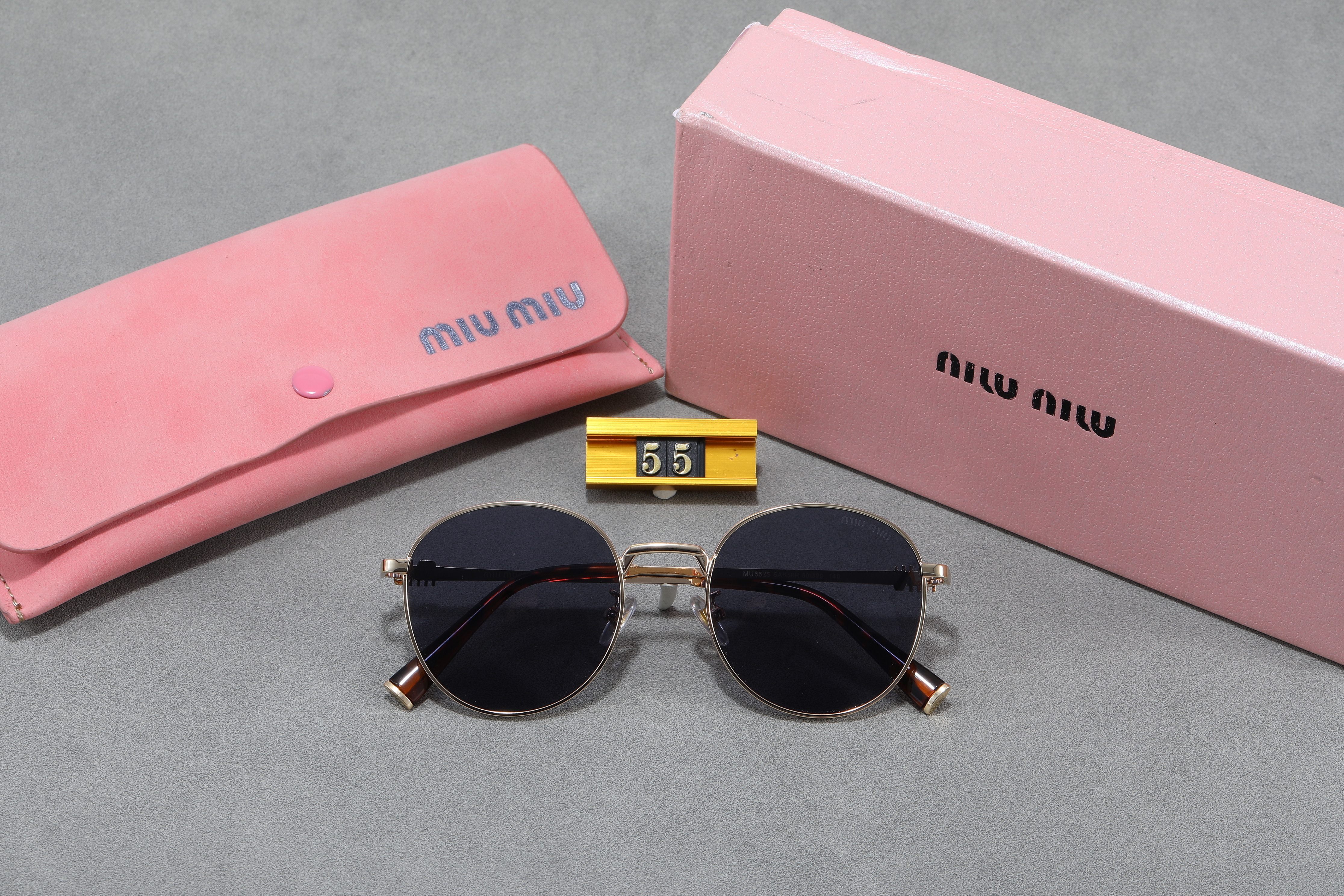 25$ Miu Miu Sunglasses with box 3960 YJQ416 gallery