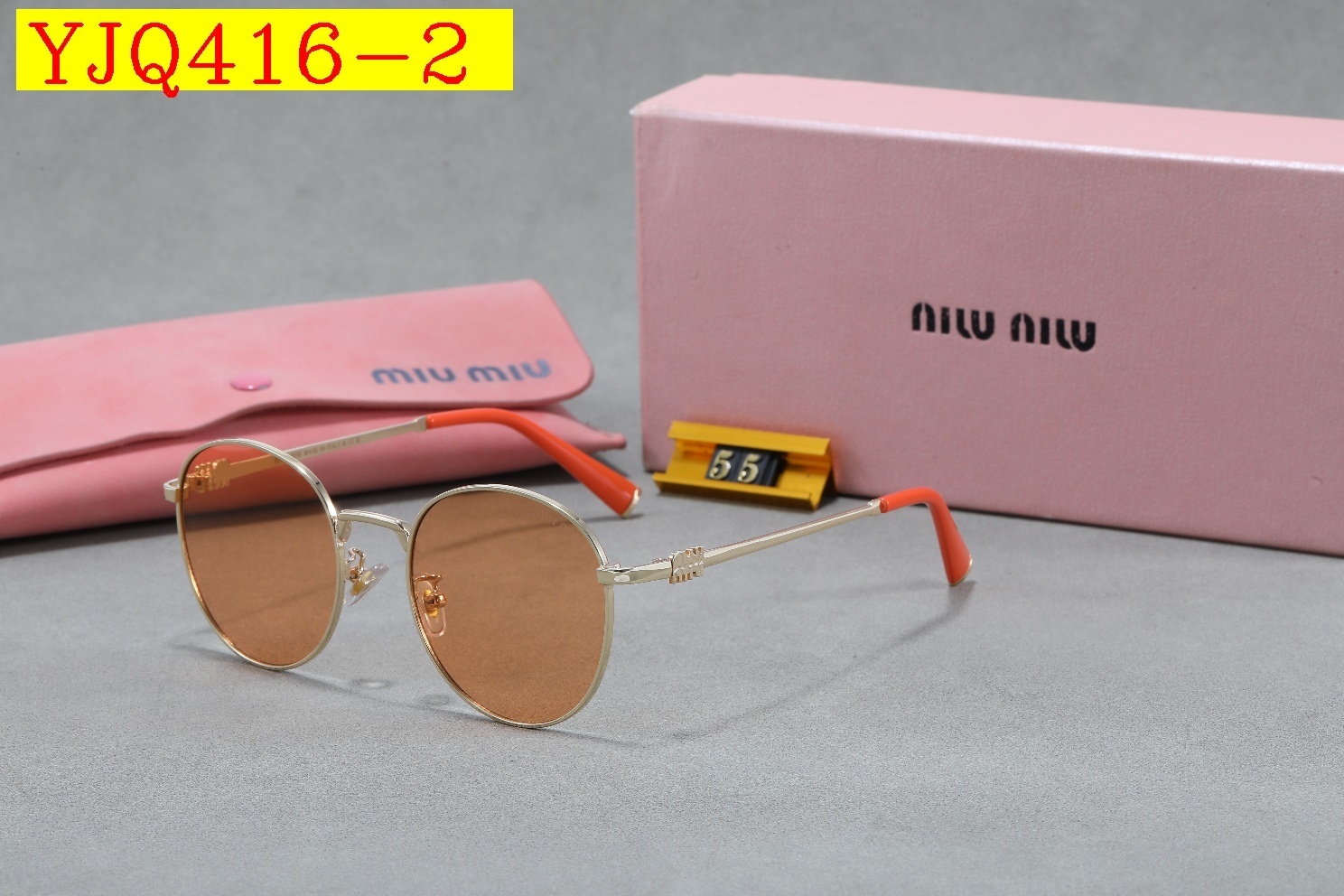 25$ Miu Miu Sunglasses with box 3960 YJQ416 gallery