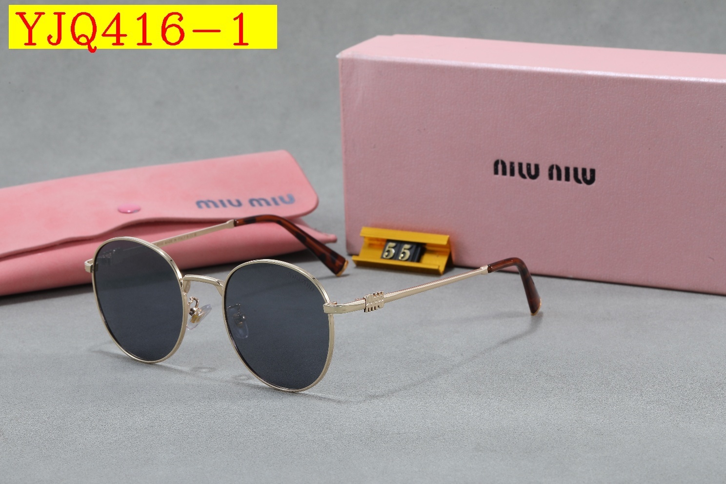 25$ Miu Miu Sunglasses with box 3960 YJQ416 gallery