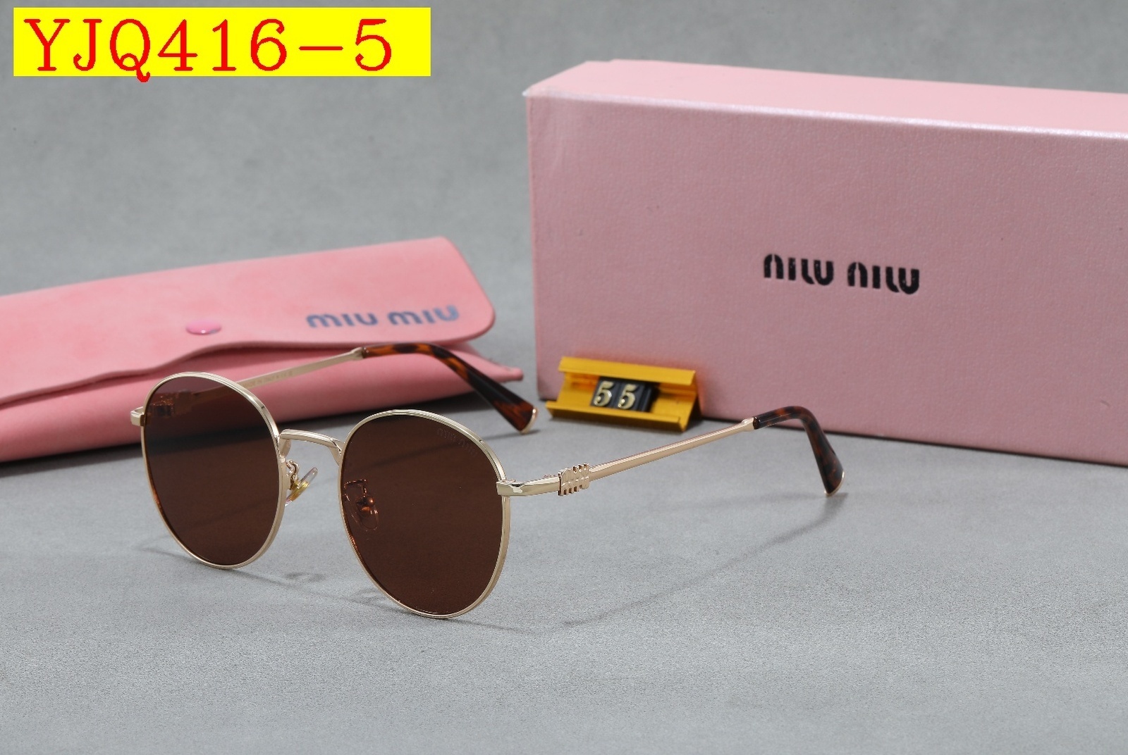 25$ Miu Miu Sunglasses with box 3960 YJQ416 gallery