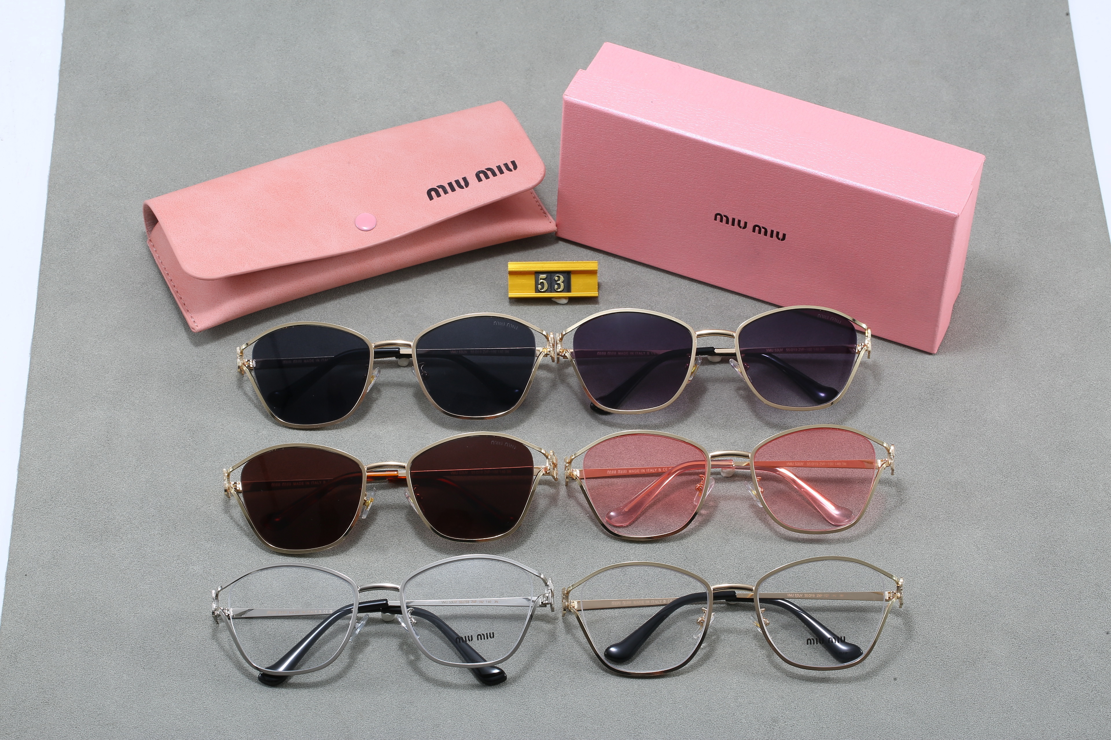 25$ Miu Miu Sunglasses with box 6910 YJQ426 gallery