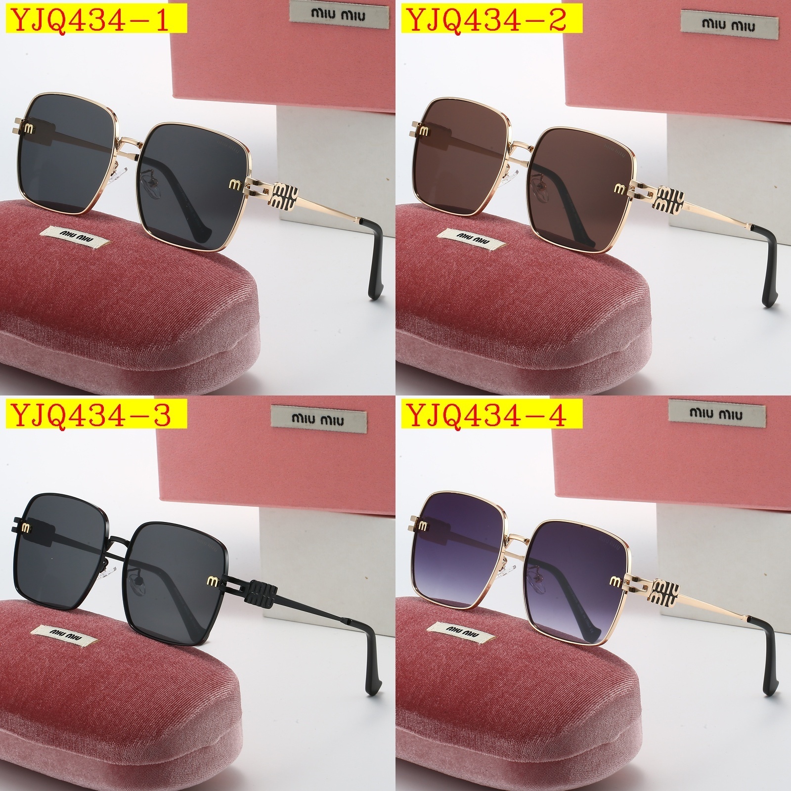 25$ Miu Miu Sunglasses with box 6960 YJQ434 gallery