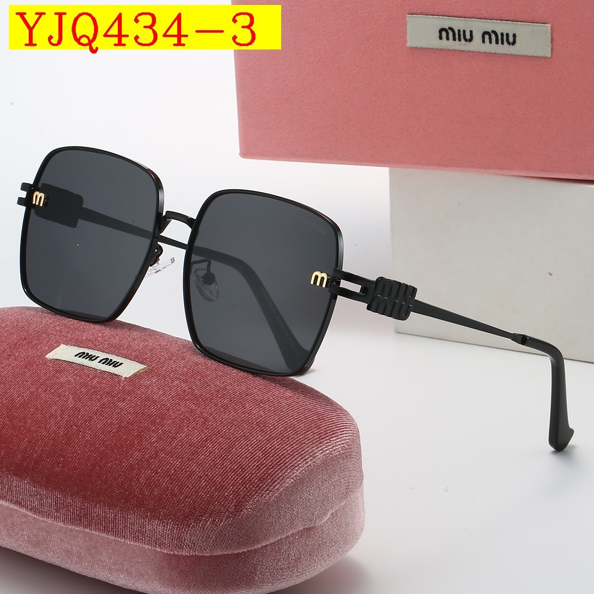 25$ Miu Miu Sunglasses with box 6960 YJQ434 gallery