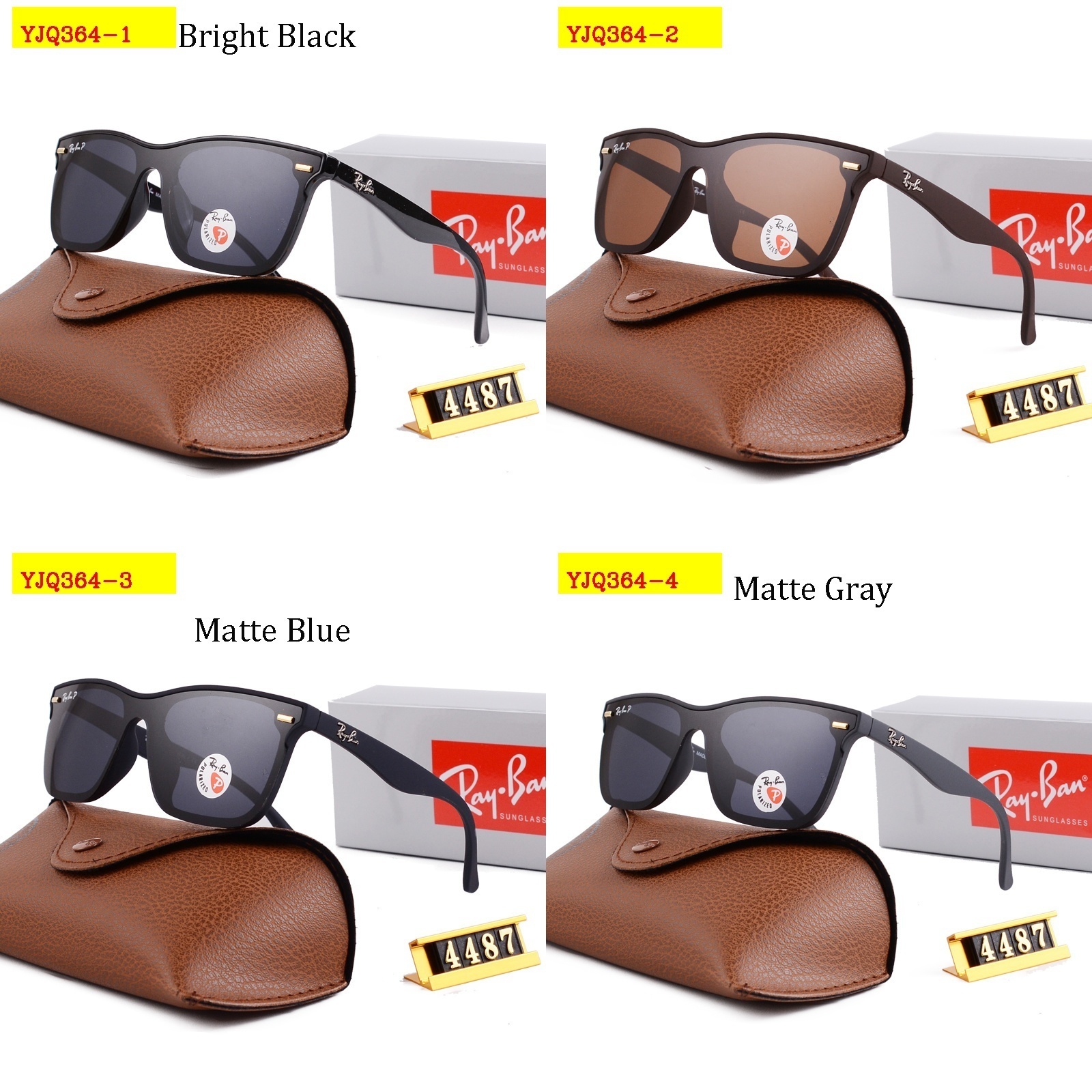 25$ RAY BAN Sunglasses with box 8910 YJQ364 gallery