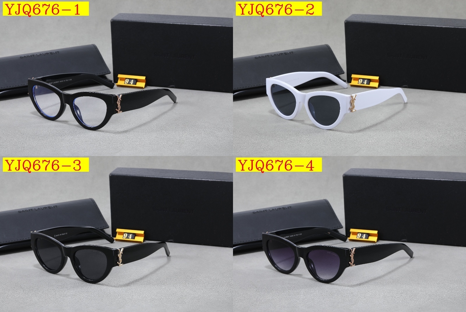 25$ Saint Laurent YSL Sunglasses with box 5990 YJQ676 gallery