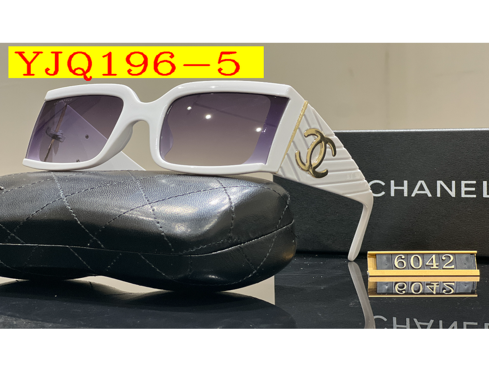 25$ chanel Sunglasses with box 0980 YJQ196 gallery