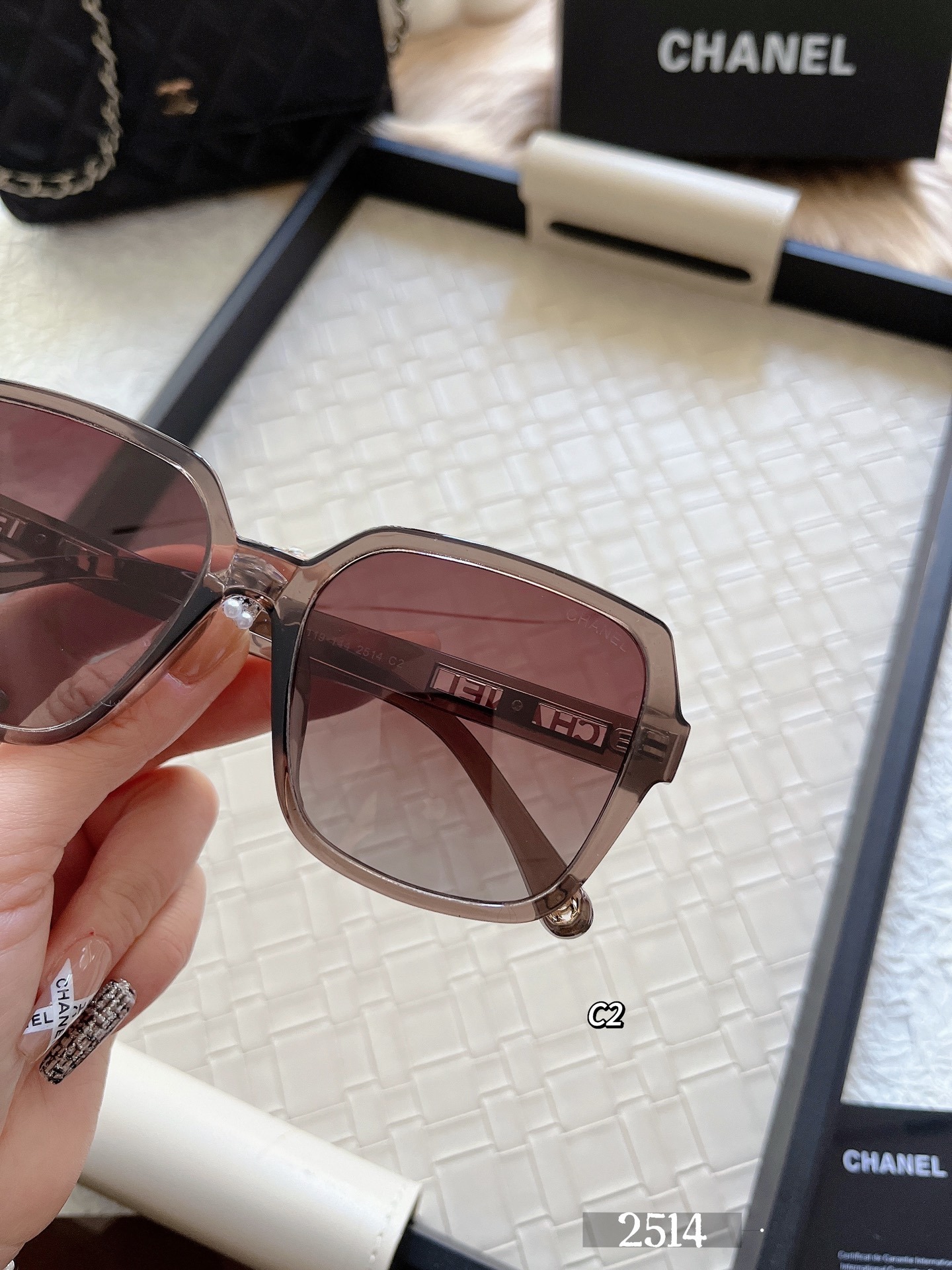 25$ dh CHANEL 2514 Polarizer Sunglassess With Box 50286412757 FF699 gallery