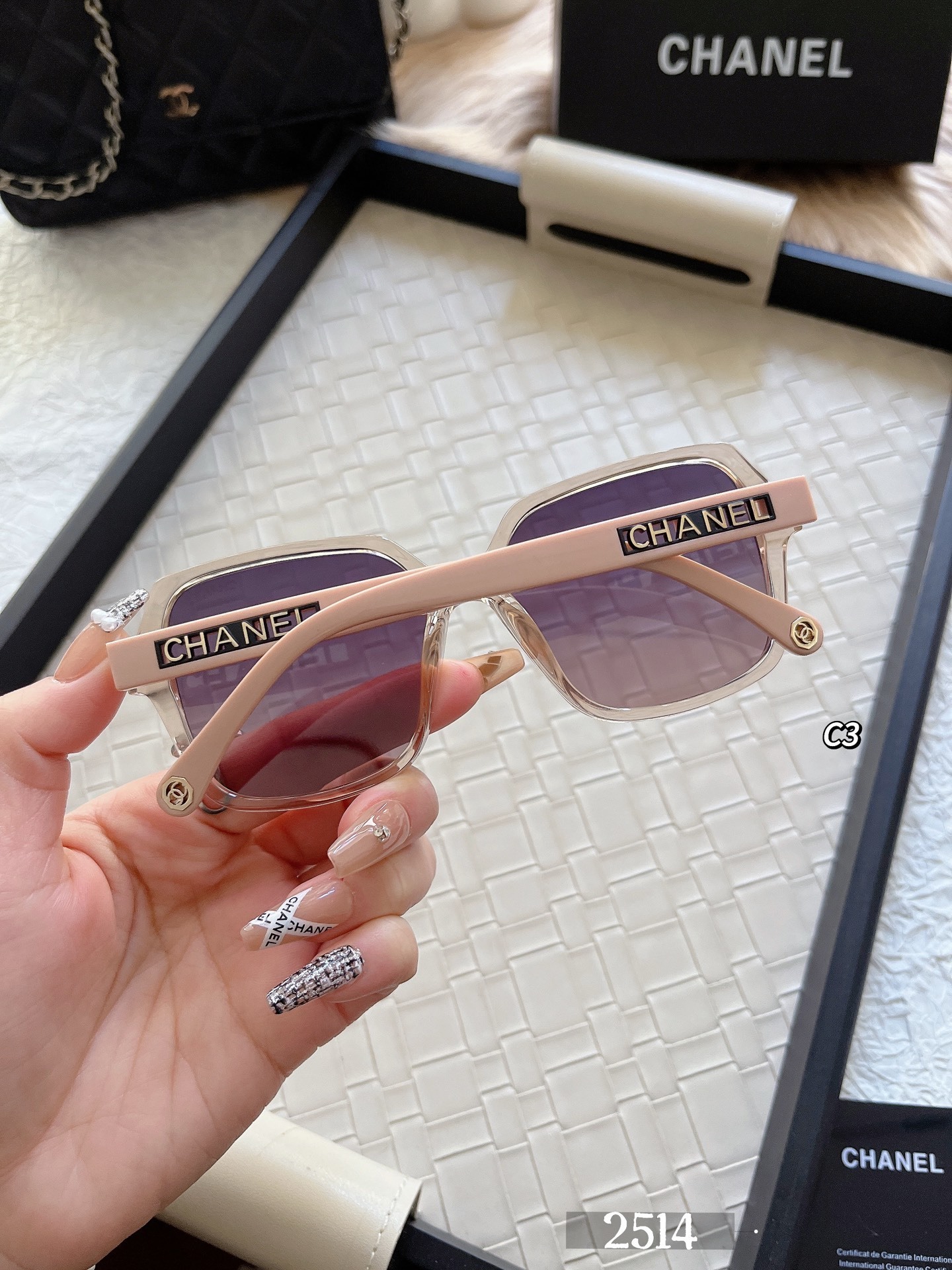 25$ dh CHANEL 2514 Polarizer Sunglassess With Box 50286412757 FF699 gallery