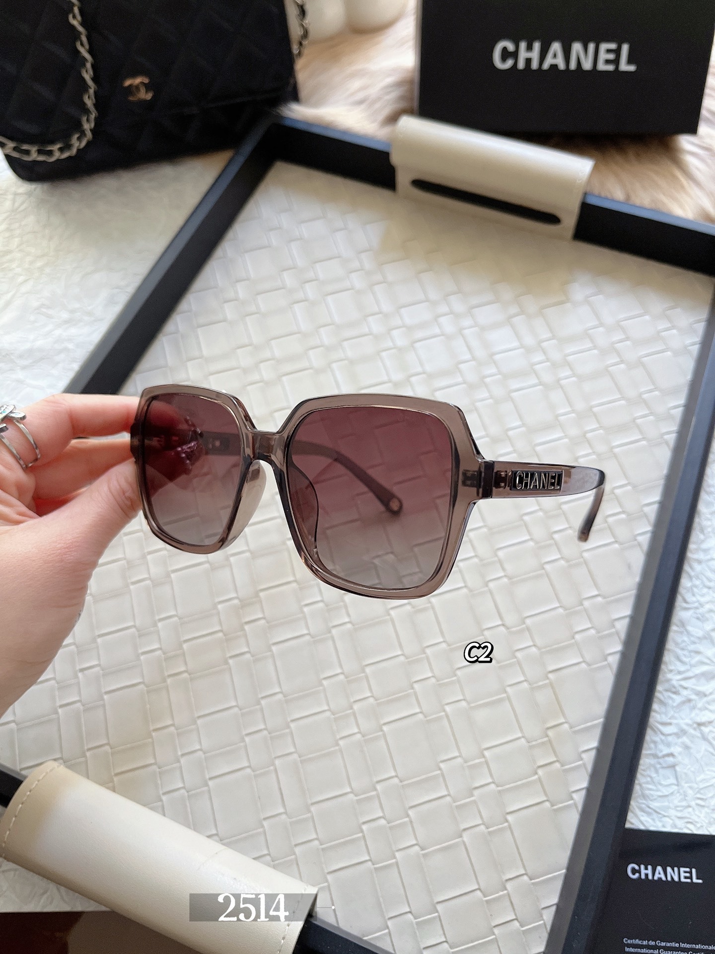 25$ dh CHANEL 2514 Polarizer Sunglassess With Box 50286412757 FF699 gallery