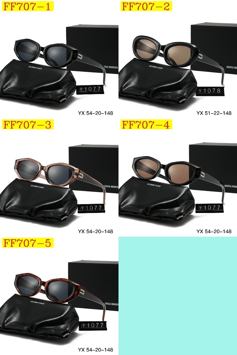 25$ dh GENTLE MONSTER 1077 Polarizer Sunglassess With Box 10582412757 FF707 gallery
