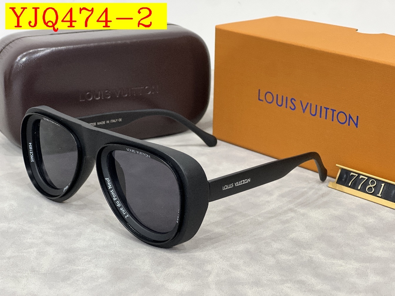 25$ lv Sunglasses with box 4990 YJQ474 gallery