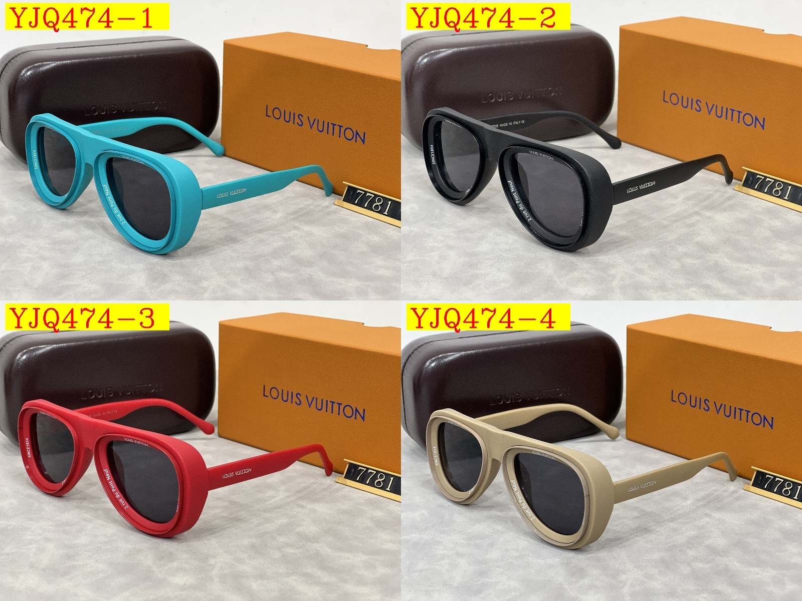 25$ lv Sunglasses with box 4990 YJQ474 gallery