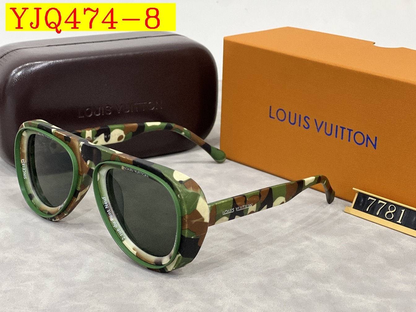 25$ lv Sunglasses with box 4990 YJQ474 gallery