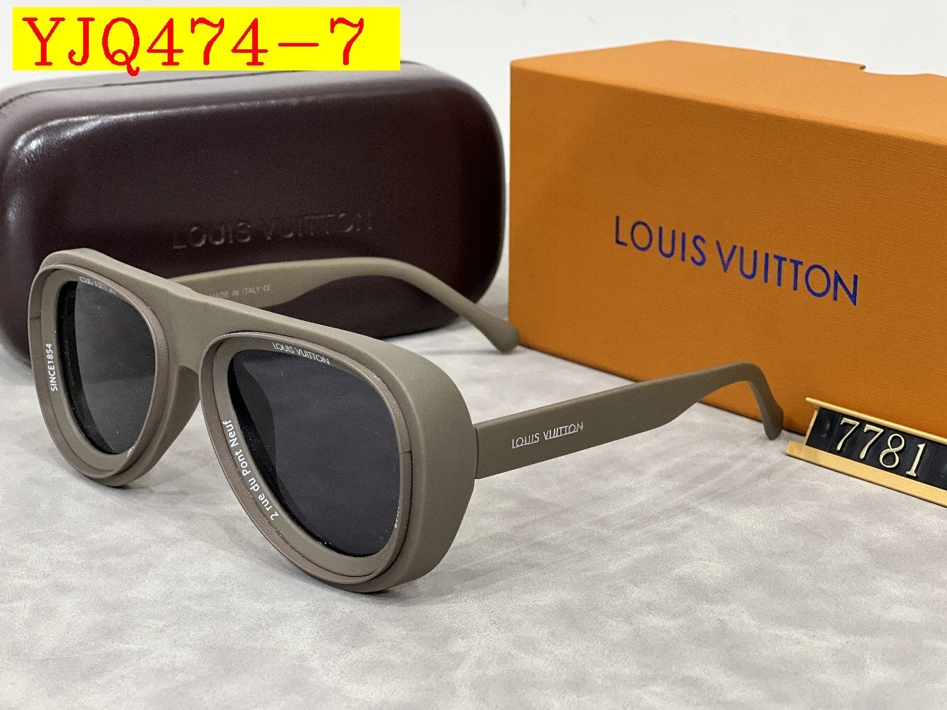 25$ lv Sunglasses with box 4990 YJQ474 gallery