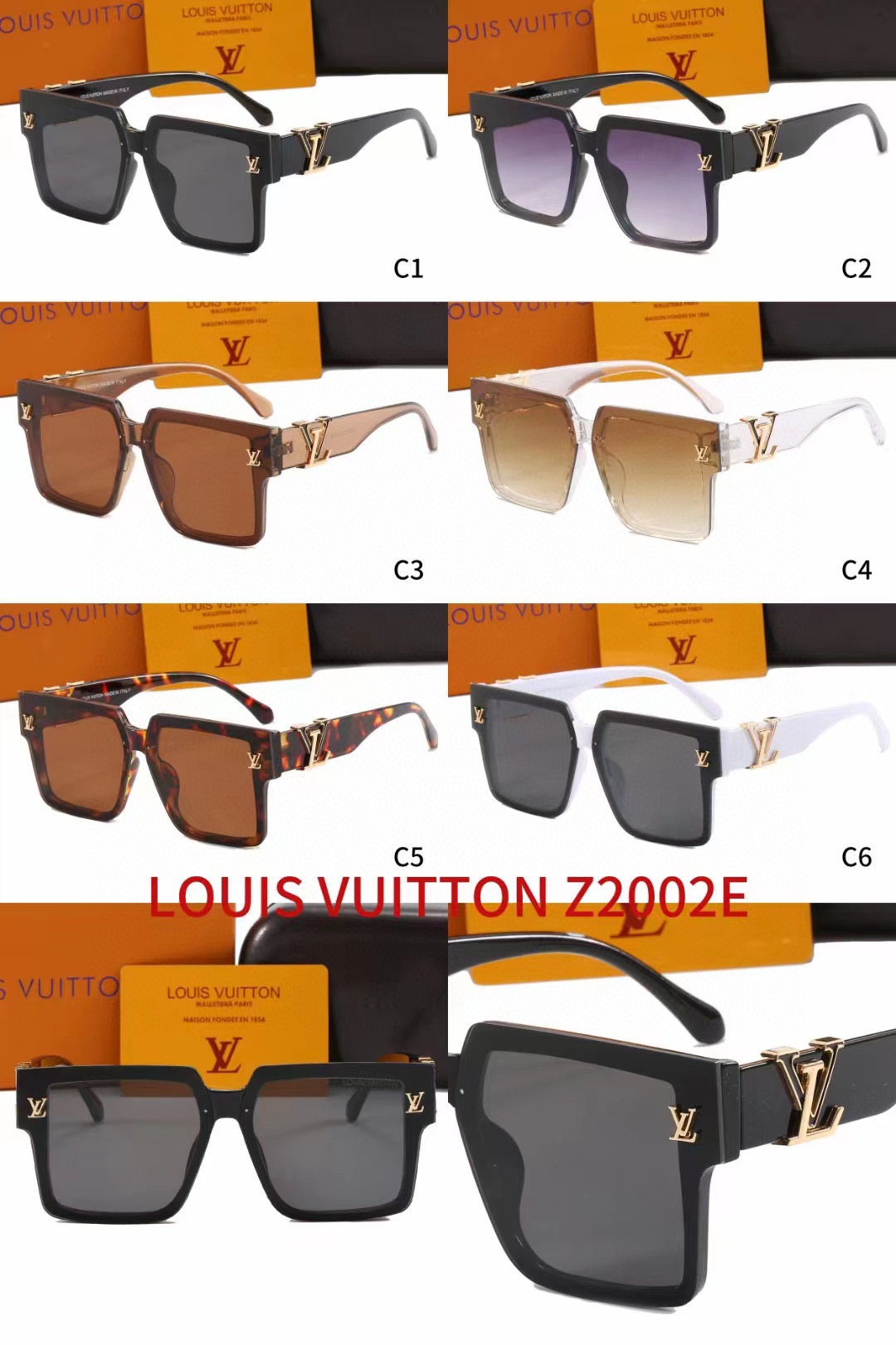 25$ lv Sunglasses with box 9990 YJQ518 gallery