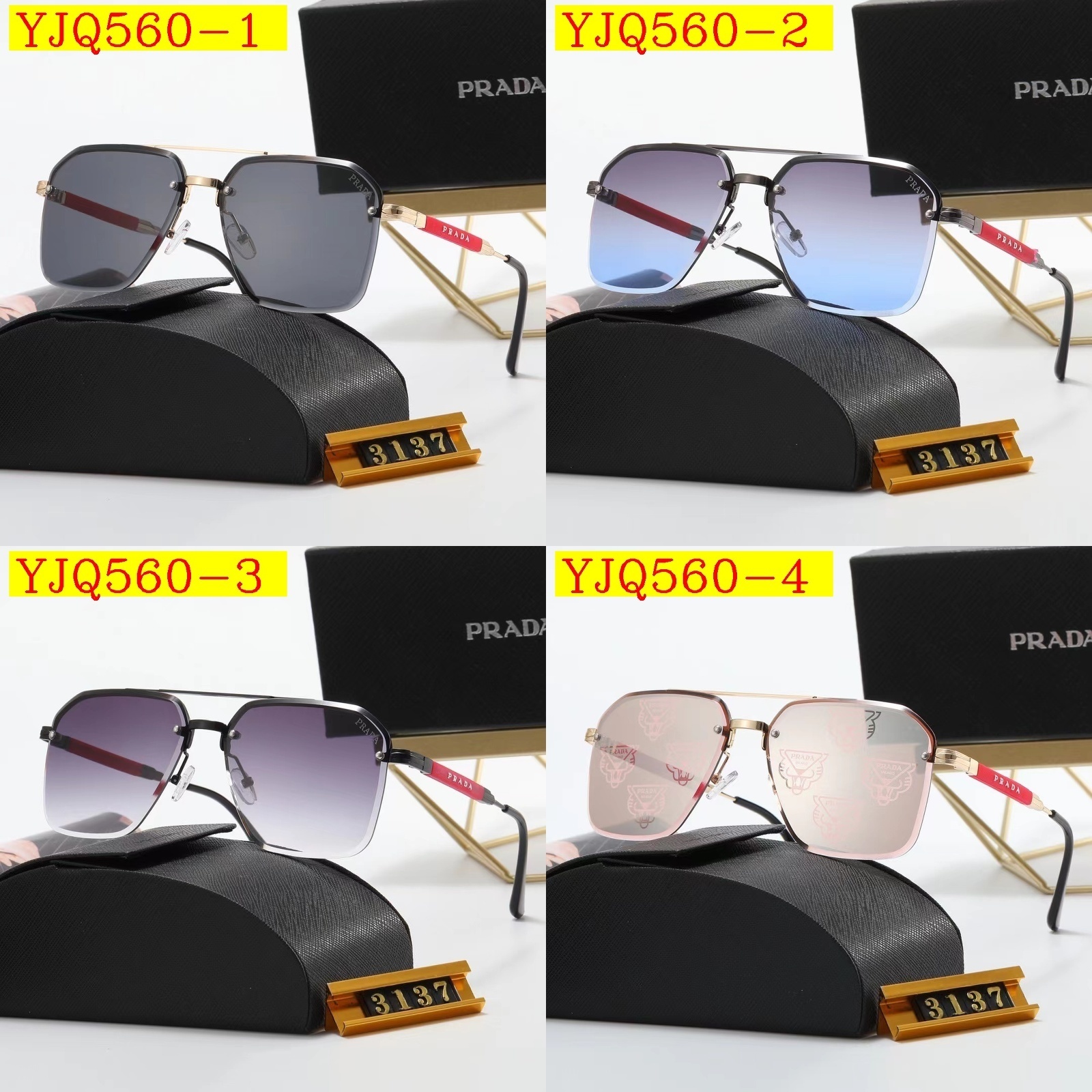 25$ prada Sunglasses with box 0920 YJQ560 gallery