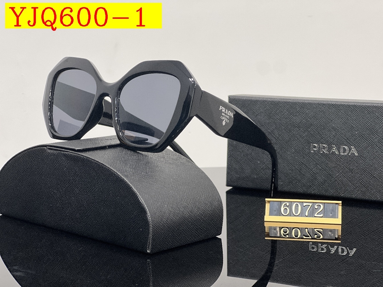 25$ prada Sunglasses with box 5950 YJQ600 gallery