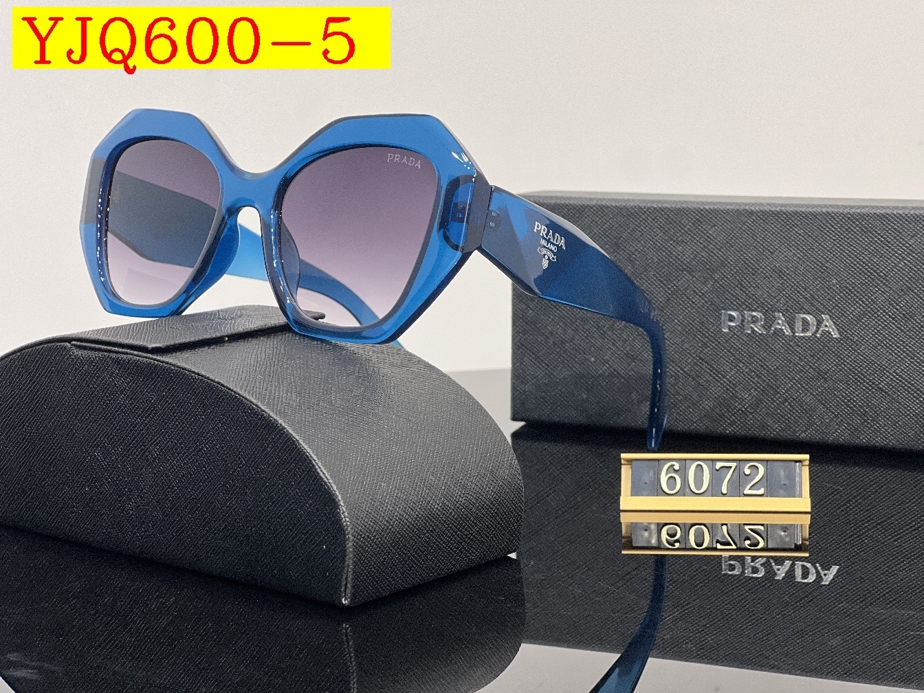 25$ prada Sunglasses with box 5950 YJQ600 gallery
