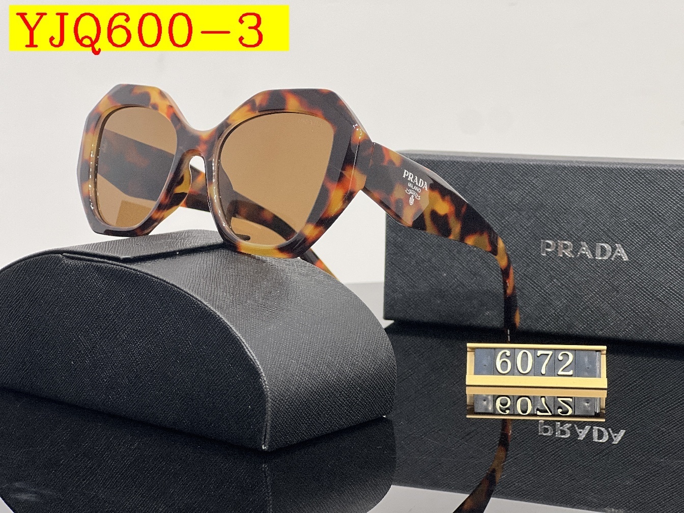 25$ prada Sunglasses with box 5950 YJQ600 gallery