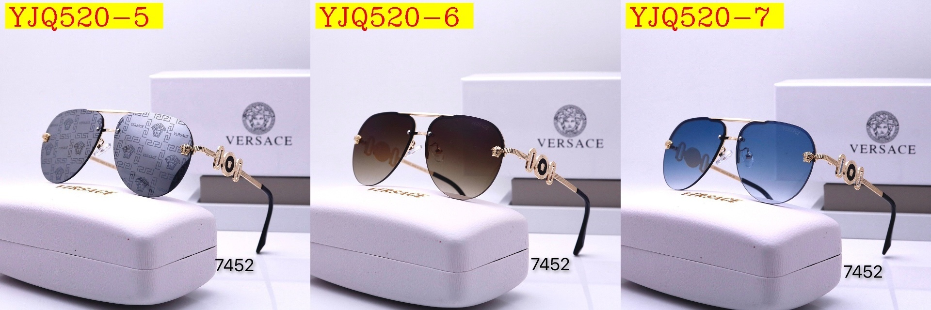 25$ versace Sunglasses with box 0930 YJQ520 gallery