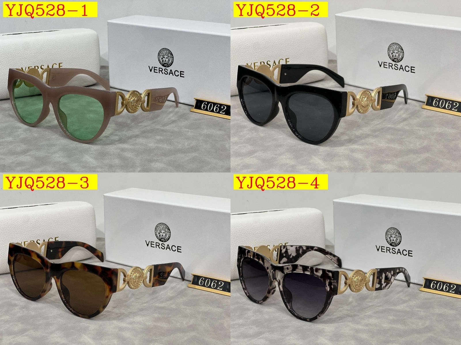 25$ versace Sunglasses with box 3900 YJQ528 gallery