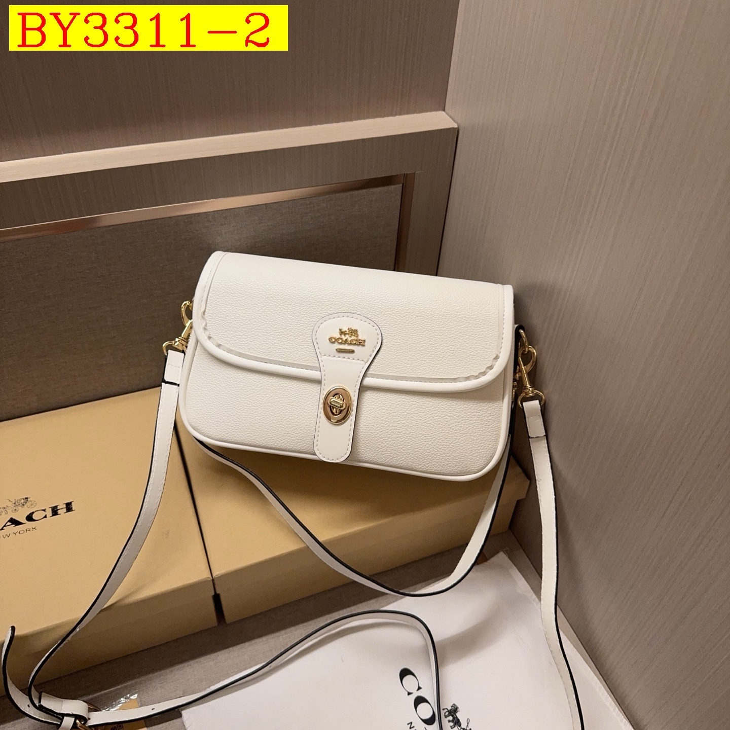 26$ COACH 46238 Shoulder bag size 25x15x8 cm 8884 BY3311 gallery