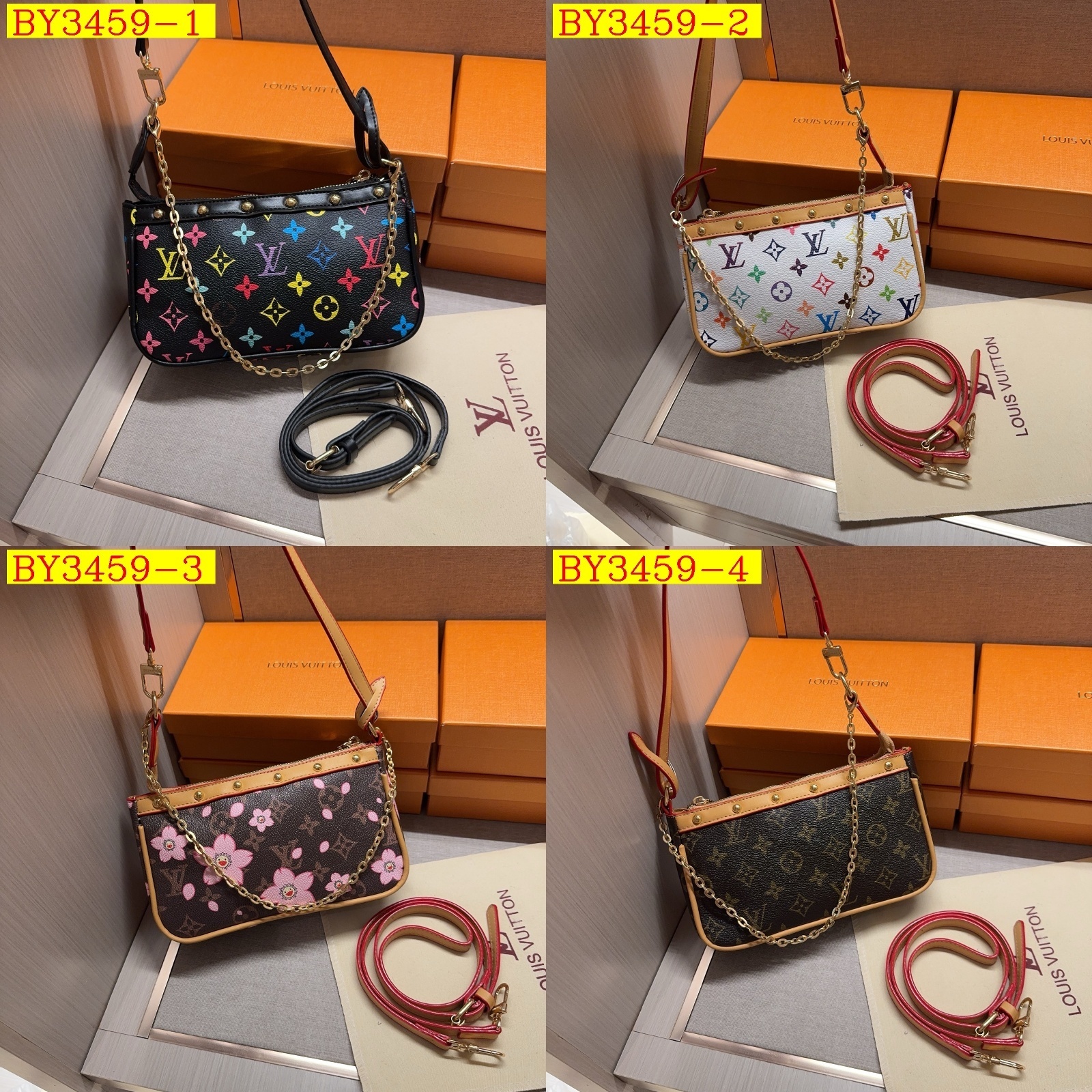 26$ LV 32118 Shoulder bag size 22x13x6 cm 6766 BY3459 gallery