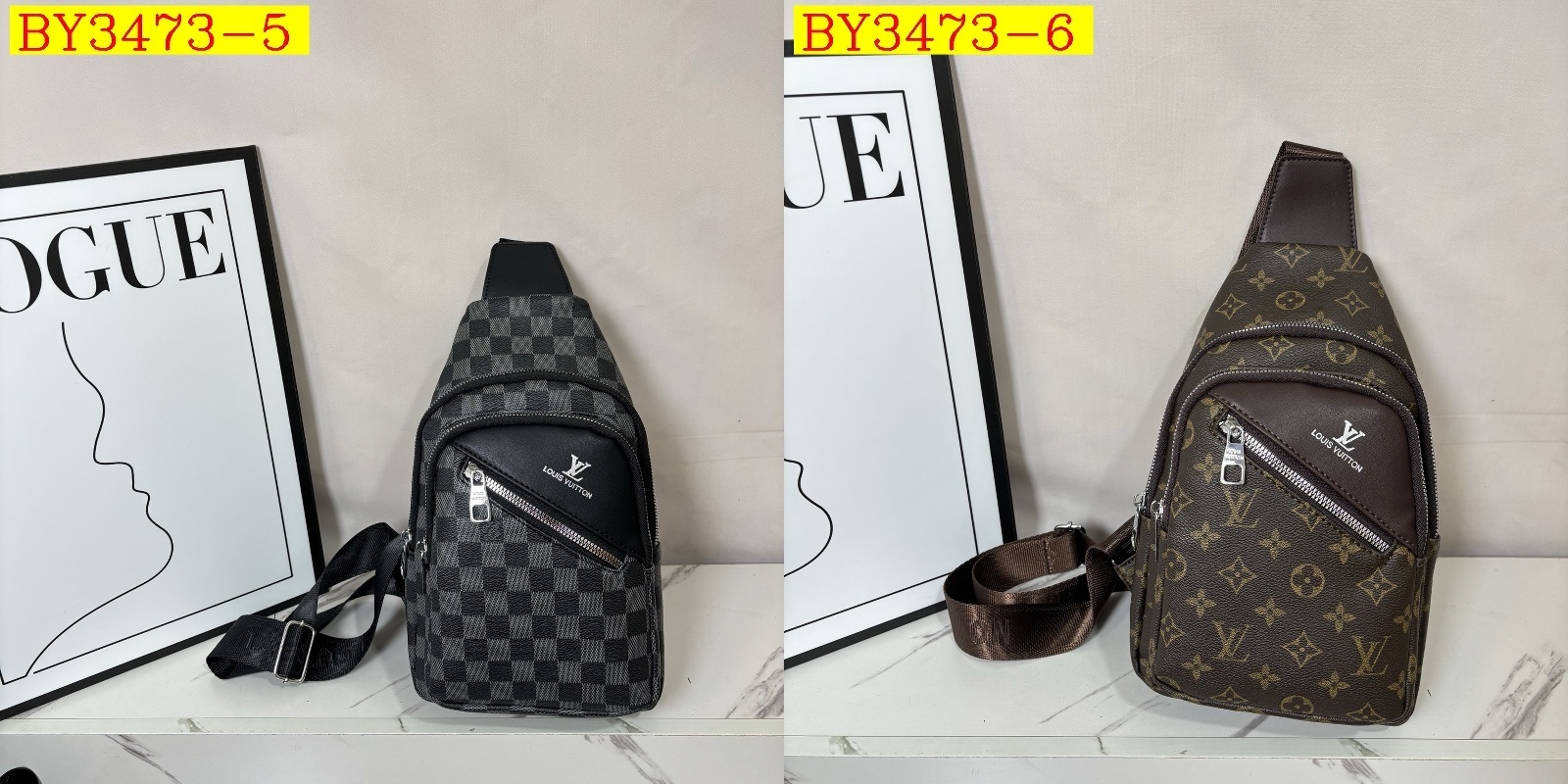 26$ LV 3959 Shoulder bag size 18x31x6 cm 5810 BY3473 gallery