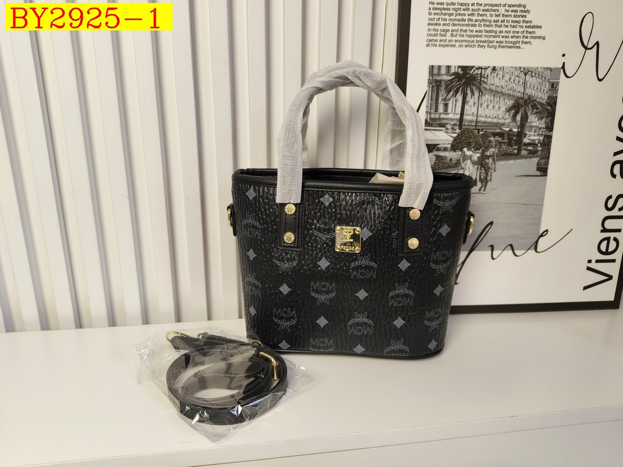 26$ MCM 8069 Tote bag size 23x17x10 cm 9852 BY2925 gallery