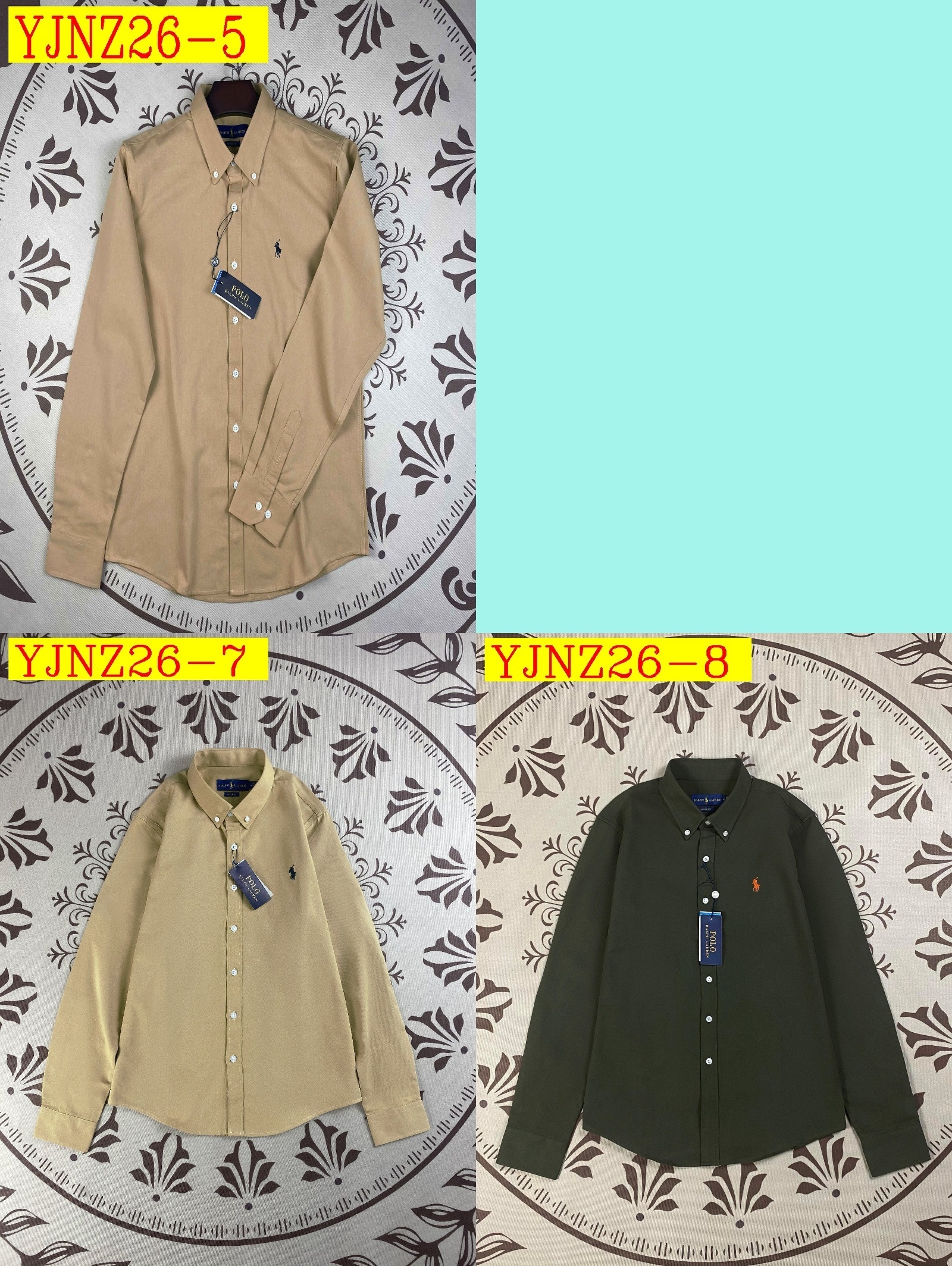 26$ Ralph Lauren Shirt Size M-2XL 9954 YJNZ26 gallery
