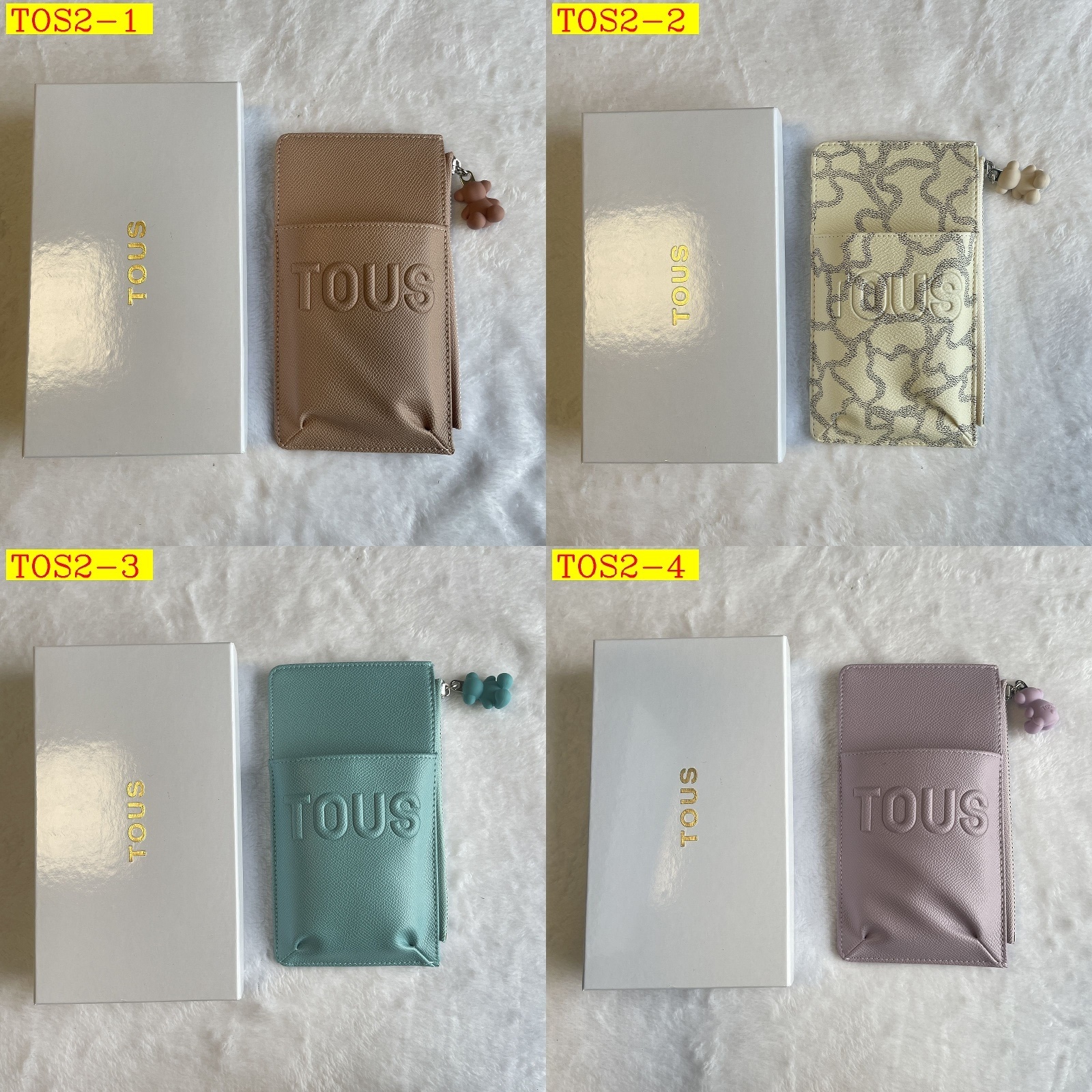 26$ Tous wallet size 19x11cm 614020 TOS2 gallery