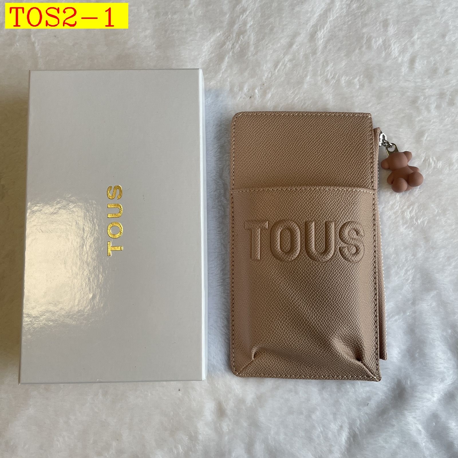 26$ Tous wallet size 19x11cm 614020 TOS2 gallery