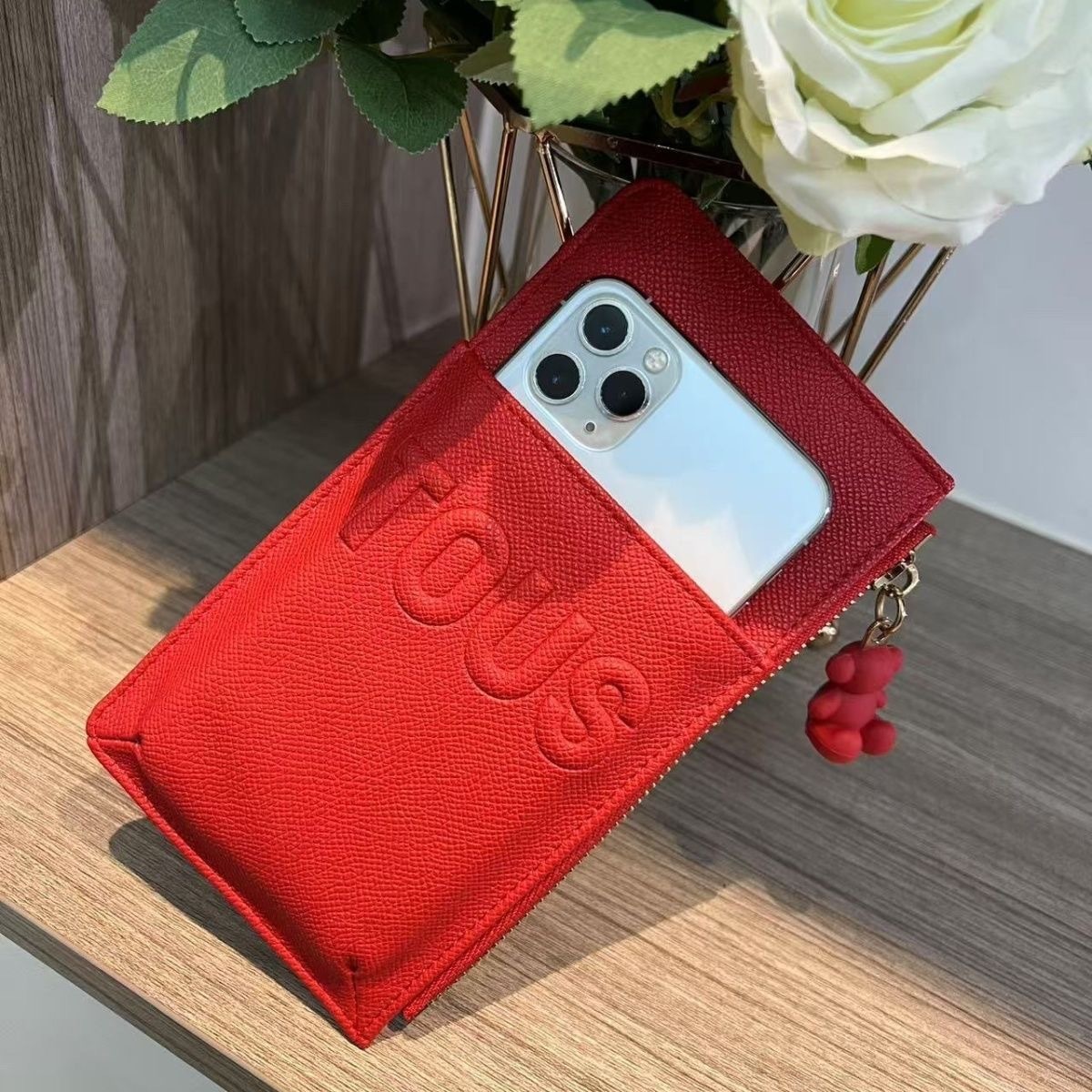 26$ Tous wallet size 19x11cm 614020 TOS2 gallery