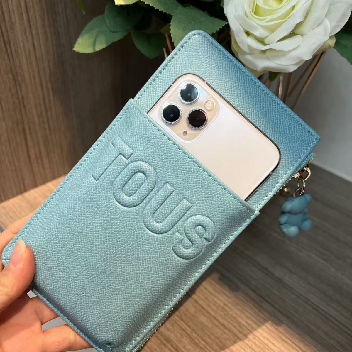 26$ Tous wallet size 19x11cm 614020 TOS2 gallery