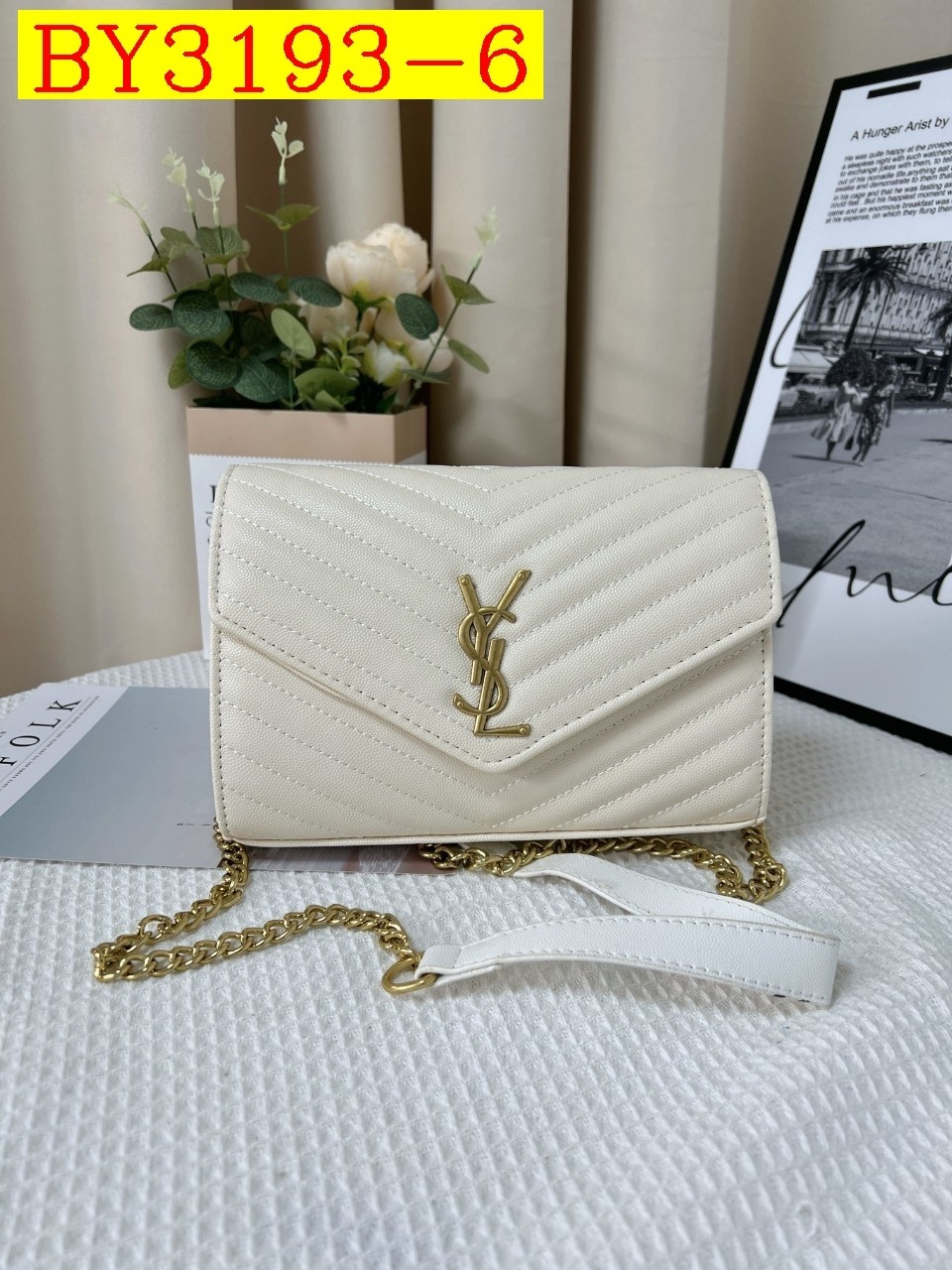 26$ YSL Shoulder bag size 23x9x16 cm 8830 BY3193 gallery