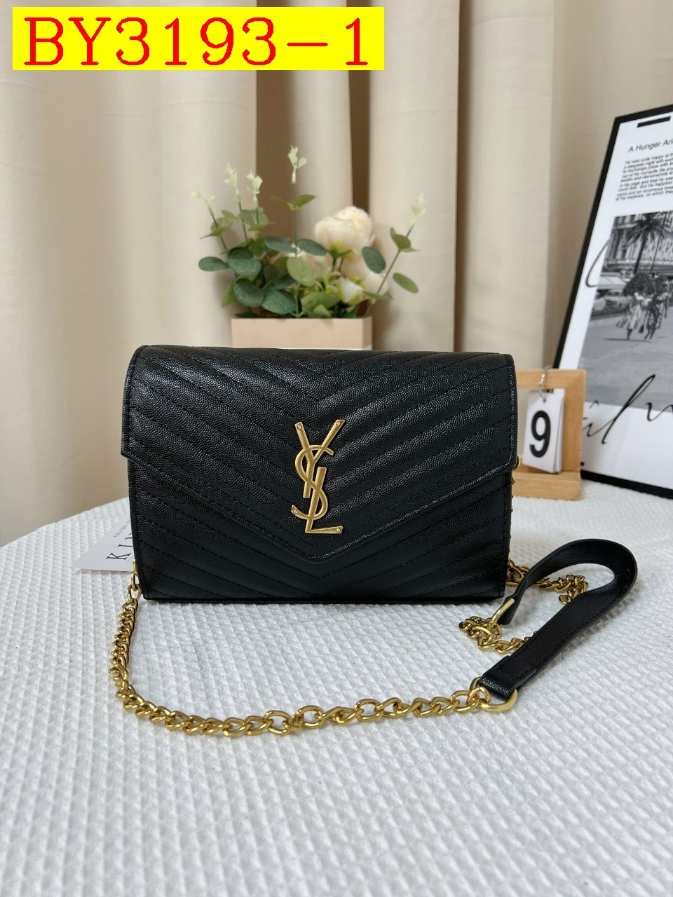 26$ YSL Shoulder bag size 23x9x16 cm 8830 BY3193 gallery